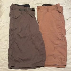 Prana shorts 2 pair